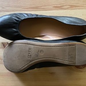 J. Crew Anya Leather Flats